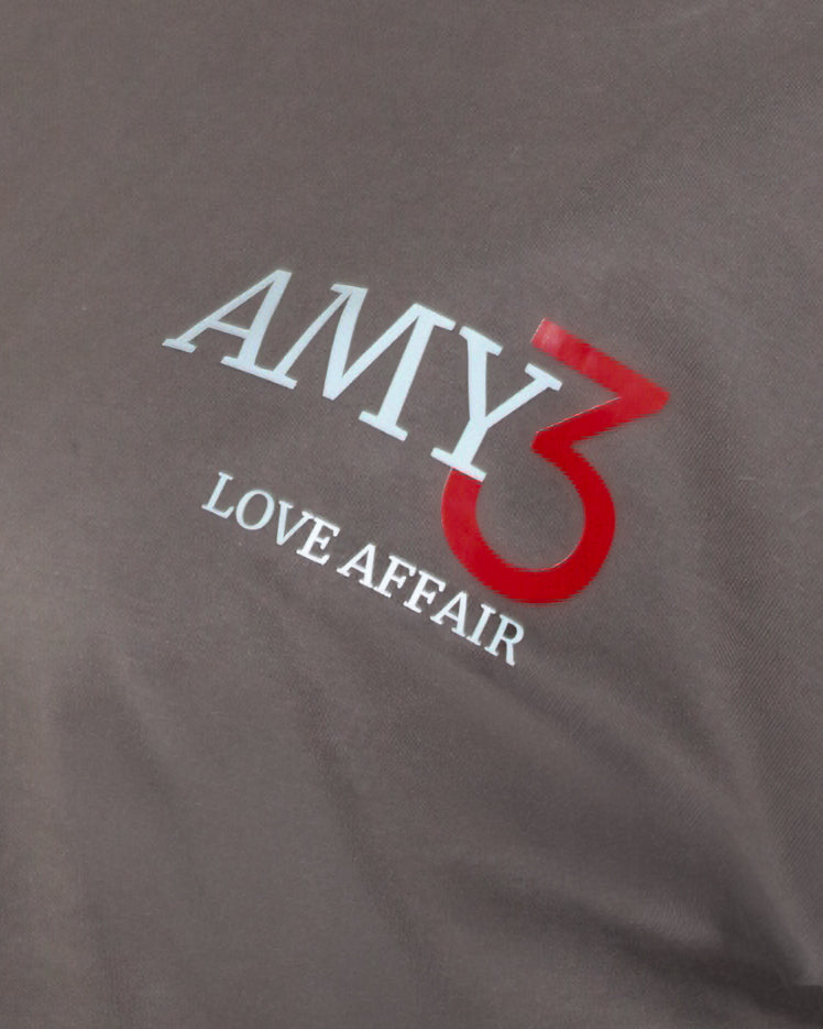 T-SHIRT LOVE GRAPHITE
