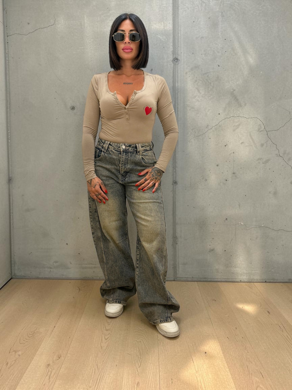 SHIRT AMY SERAFINO FANGO