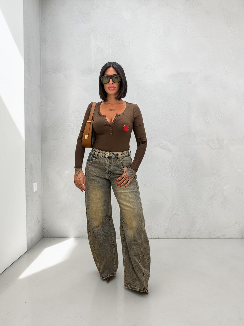JEANS AMY WIDE LEG