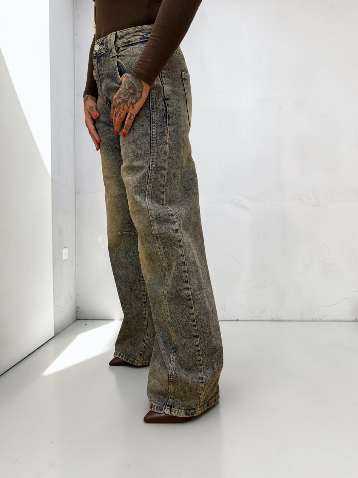 JEANS AMY WIDE LEG