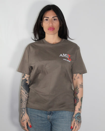 T-SHIRT LOVE GRAPHITE