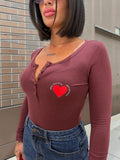 SHIRT AMY SERAFINO BORDEAUX