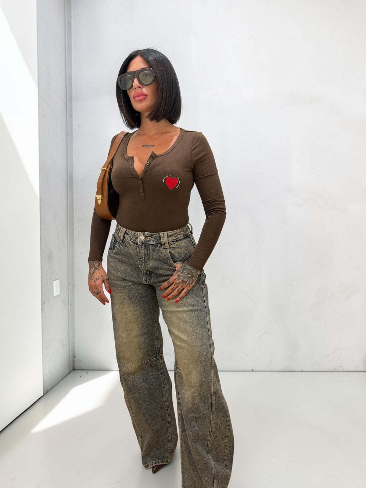 JEANS AMY WIDE LEG